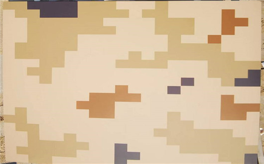 武隆荒漠迷彩漆喷涂